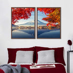 Mount Fuji Autumn Wall Art