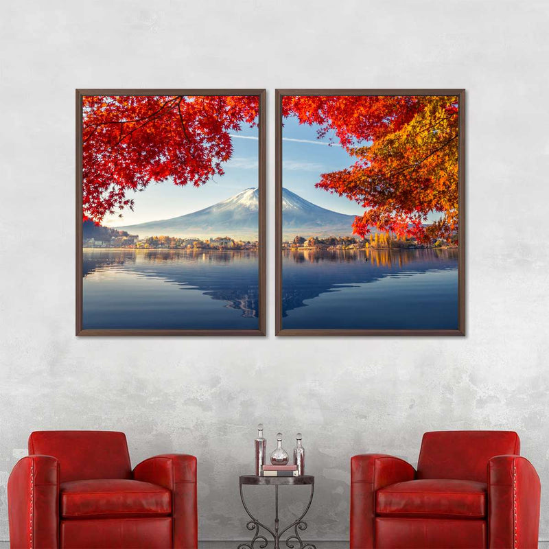 Mount Fuji Autumn Wall Art