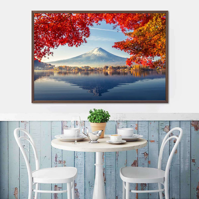 Mount Fuji Autumn Wall Art