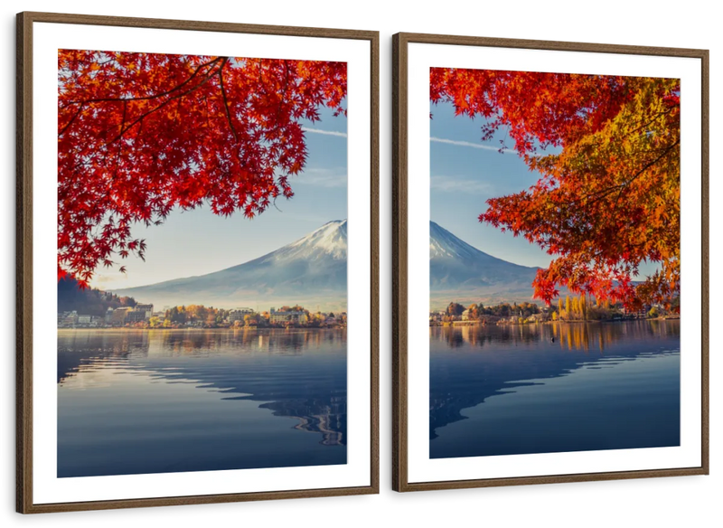 Mount Fuji Autumn Wall Art