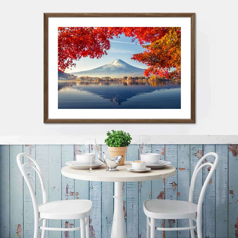 Mount Fuji Autumn Wall Art