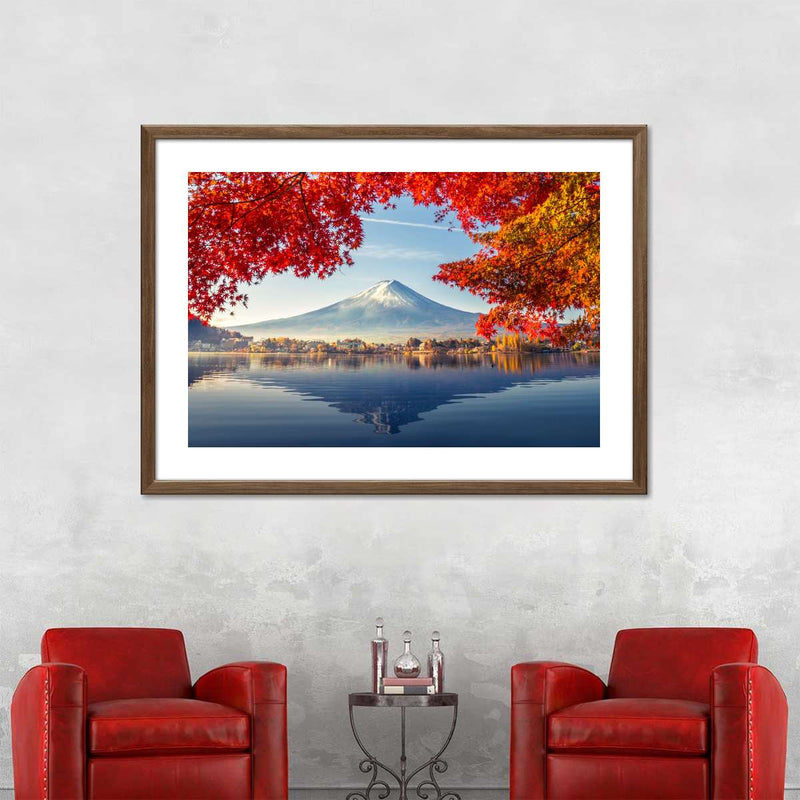 Mount Fuji Autumn Wall Art