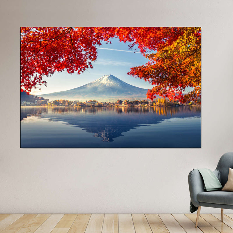 Mount Fuji Autumn Wall Art
