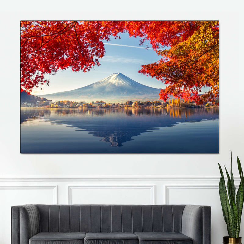 Mount Fuji Autumn Wall Art