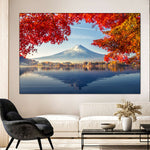 Mount Fuji Autumn Wall Art