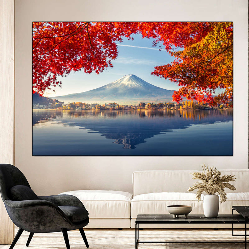 Mount Fuji Autumn Wall Art