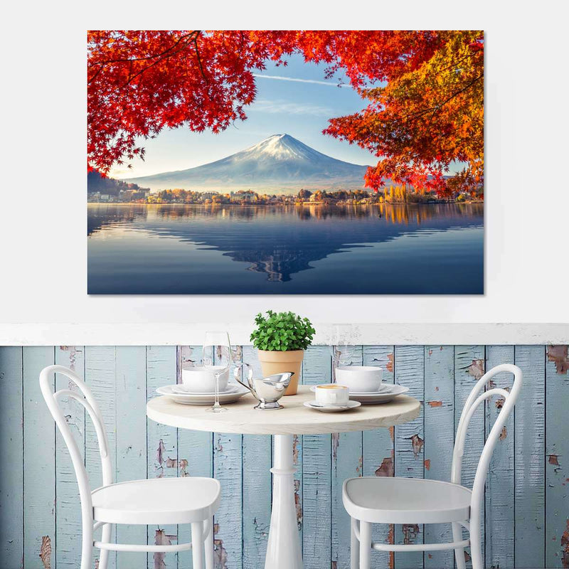 Mount Fuji Autumn Wall Art