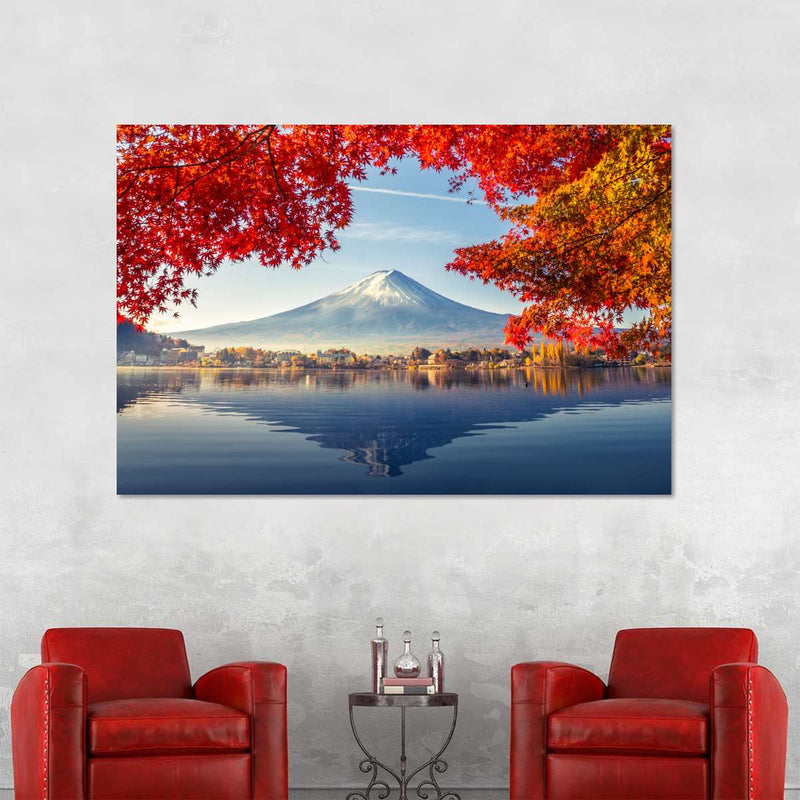 Mount Fuji Autumn Wall Art