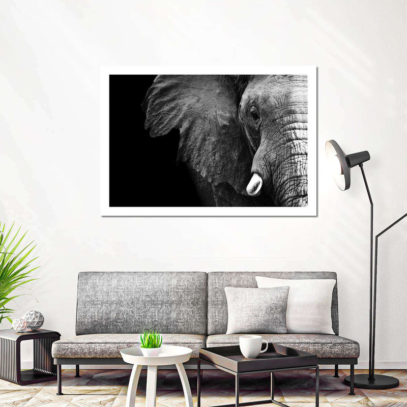 Wise Elephant Wall Art