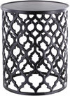 Pram Black End Table