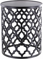 Pram Black End Table