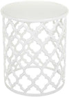 Pram White End Table