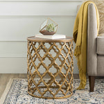 Pram Tan End Table