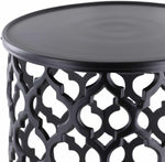 Pram Black End Table