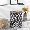 Pram Black End Table