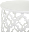 Pram White End Table