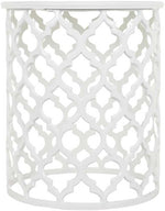 Pram White End Table
