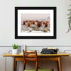 Winter Highland Cows Wall Art