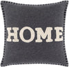 Niederneukirchen Charcoal Pillow Cover