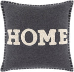 Niederneukirchen Charcoal Pillow Cover