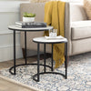Lech Ivory End Table