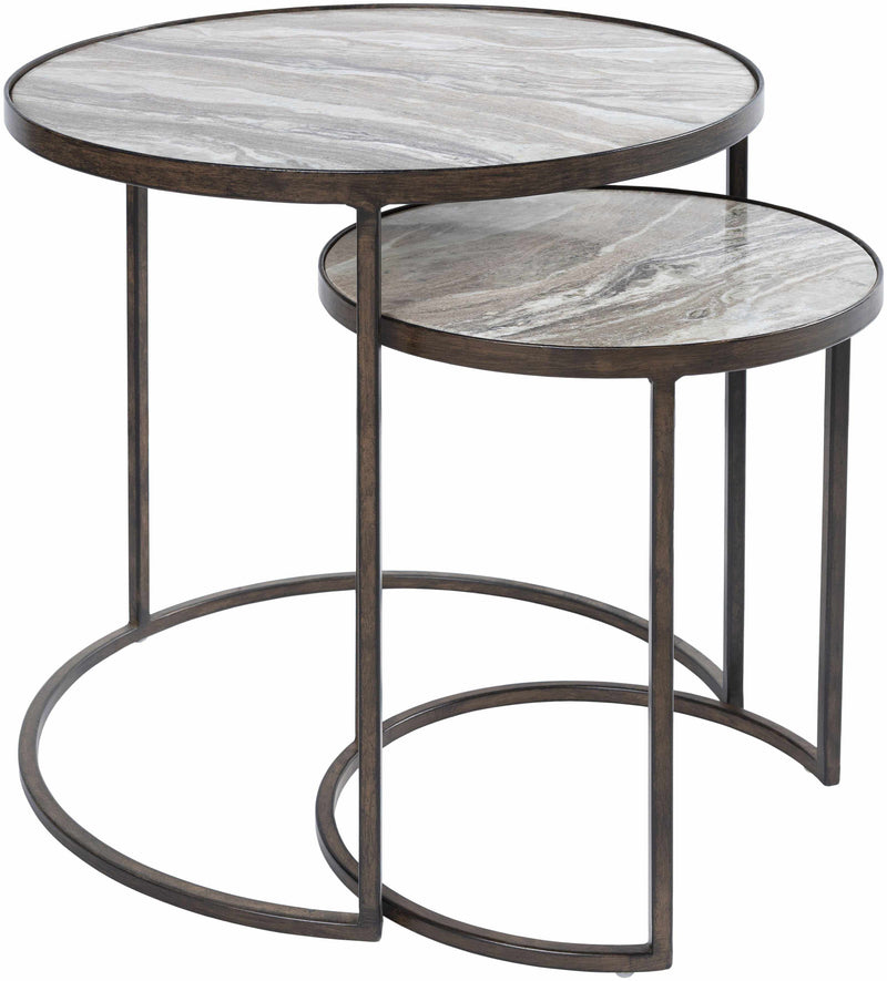 Lech Gray End Table