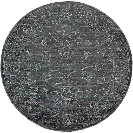 Hightower Charcoal Hand-Knotted Rug