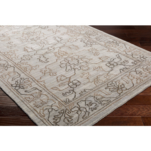 Hightower Brown Hand-Knotted Rug