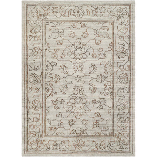 Hightower Brown Hand-Knotted Rug