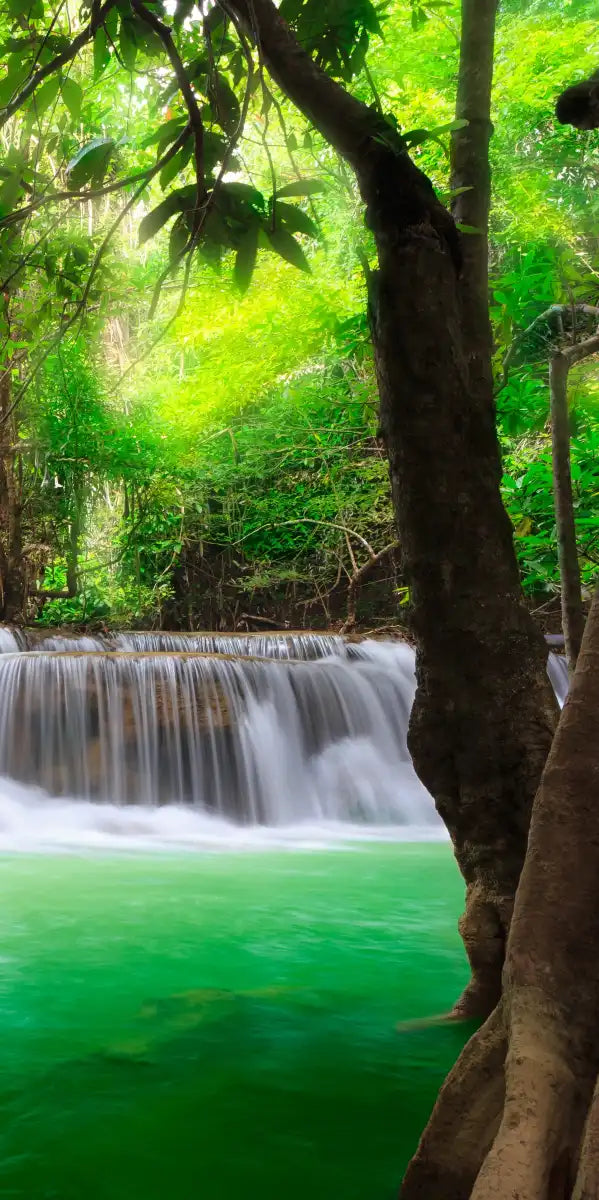 Huay Mae Khamin Waterfall Wall Art
