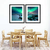 Green Aurora Borealis Wall Art