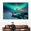 Green Aurora Borealis Wall Art
