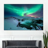 Green Aurora Borealis Wall Art