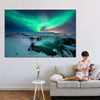 Green Aurora Borealis Wall Art
