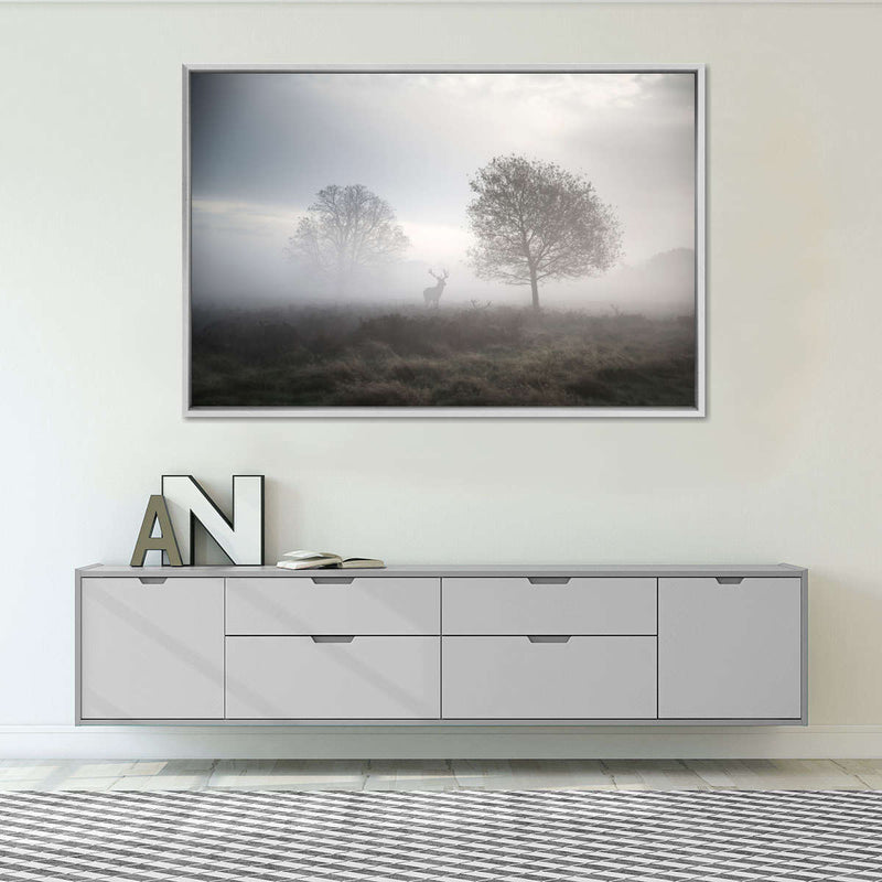 Hunting at Dusk Wall Art
