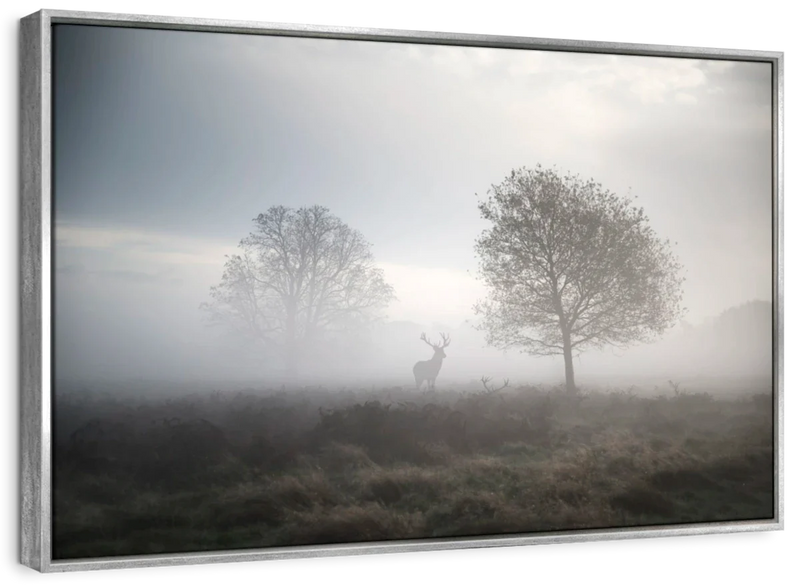 Hunting at Dusk Wall Art