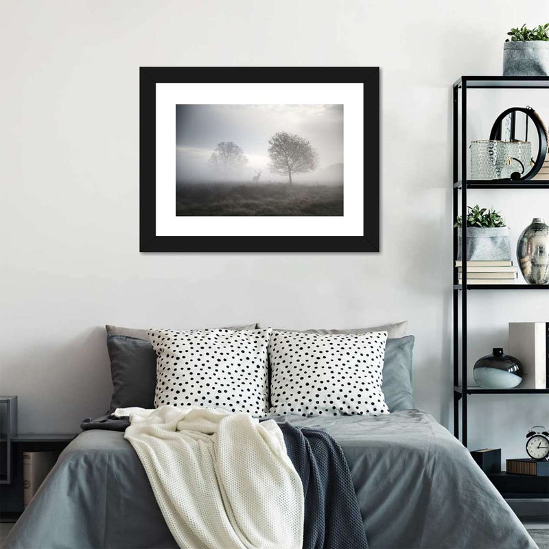 Hunting at Dusk Wall Art