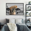 Pop African Leopard Wall Art