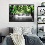 Pop Tropical Waterfall Wall Art