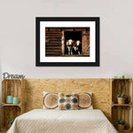 Pair Of Cows Wall Art