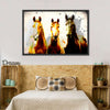 Three Horse Heads Wall Art