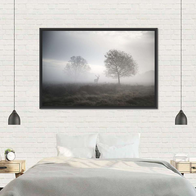 Hunting at Dusk Wall Art
