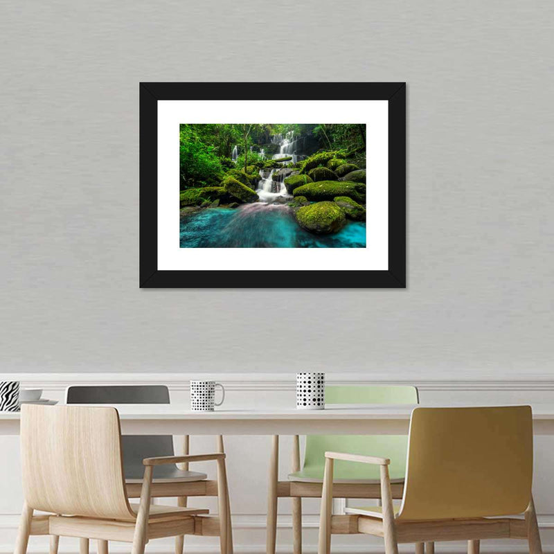 Tropical Waterfall Wall Art