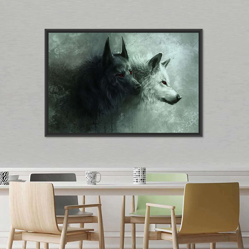 Sinister Wolves Wall Art