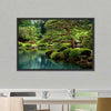 Zen Lakeside Bonsai Trees Wall Art