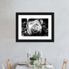 Monochromatic Rose Wall Art