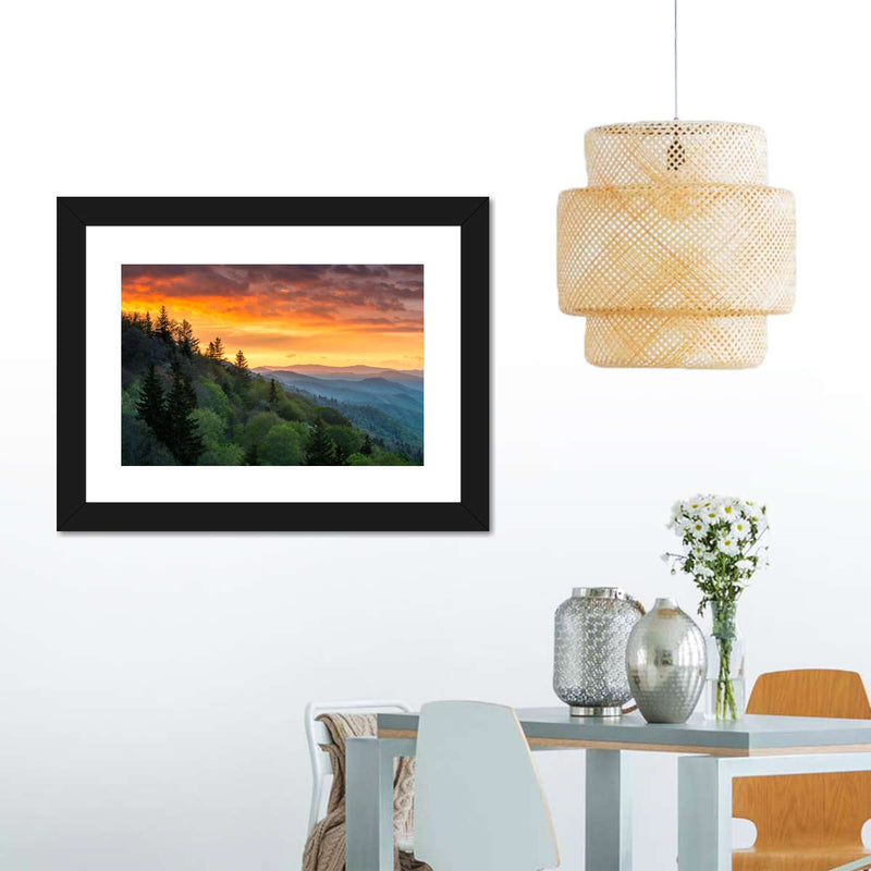 Mountain Sunrise Wall Art