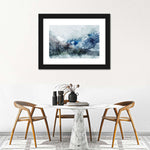 Ice Landscape Abstract Wall Art