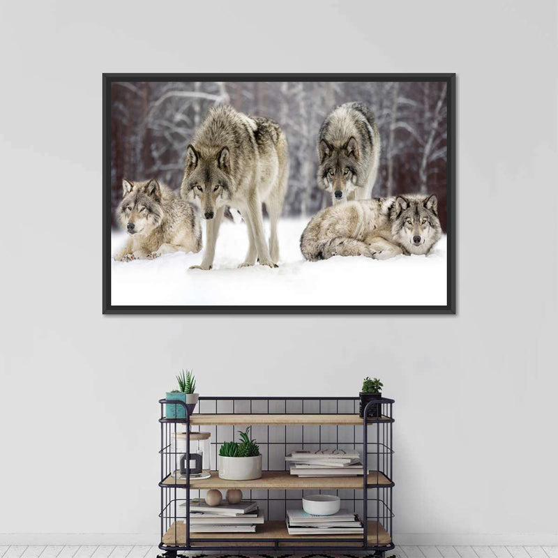 Wolf Pack Wall Art