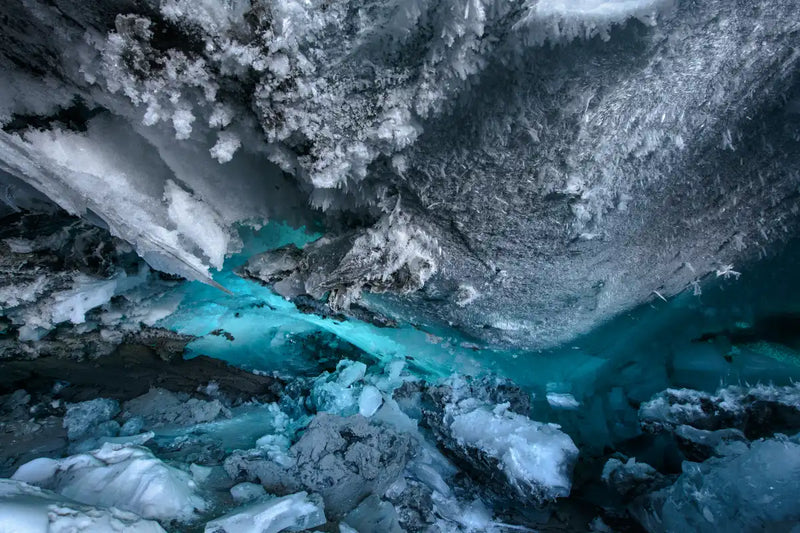 Ice Cave In Matanuska Glacier Wall Art